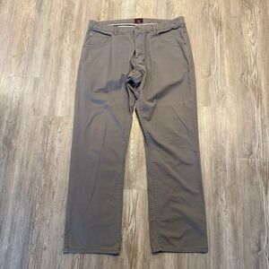 UNTUCKit Mens Mens 36x32 Don Santiago Relaxed Fit Gray Pants